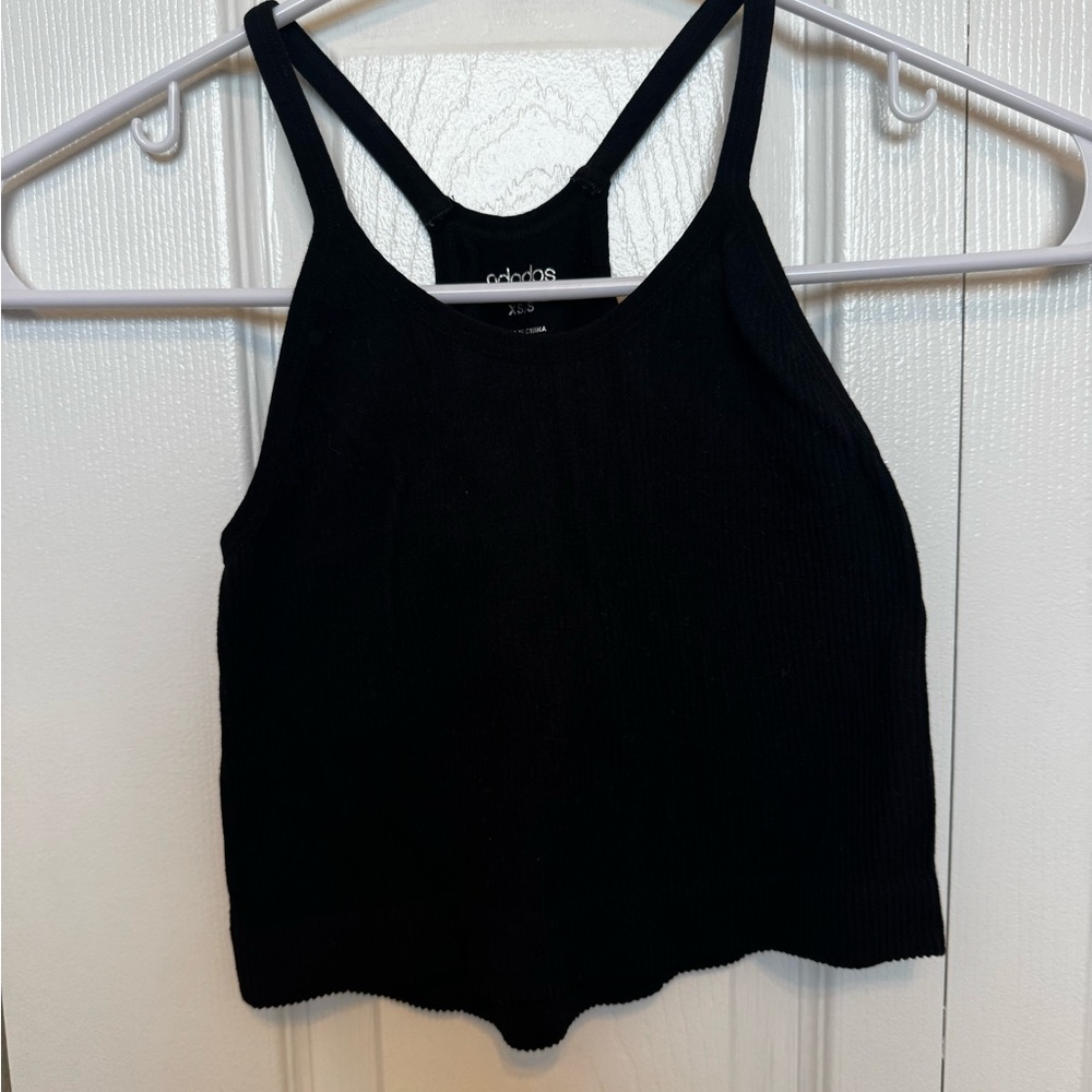 Women's Black Athletic Tank Top